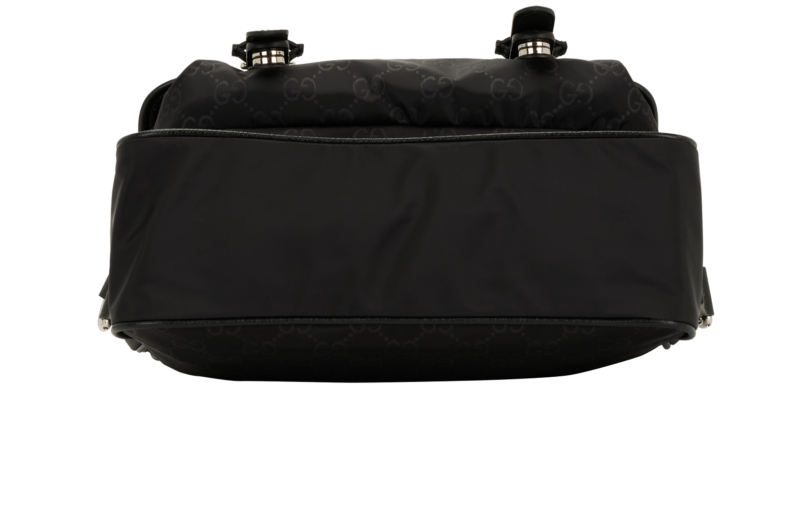 Messenger, &pound;595, Handbags, Black, Nylon, Top view